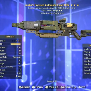 J5035 NU Laser Rifle 