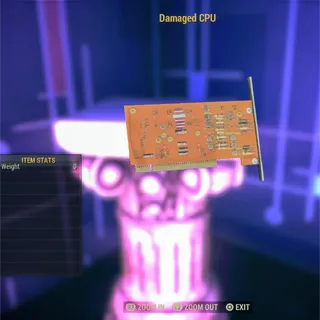 Damaged CPU Visible Misc 