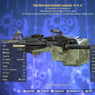 TS VHC Ghost Auto Grenade Launcher 
