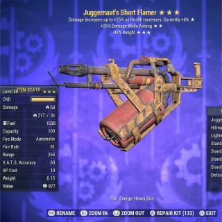 Juggernaut DWA RW Flamer 