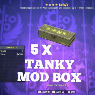 5 X Tanky Mod Box 