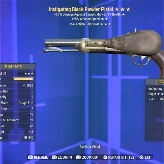 I2535 Black Powder Pistol 