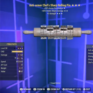 Anti-Armor PA 3S Rolling Pin 