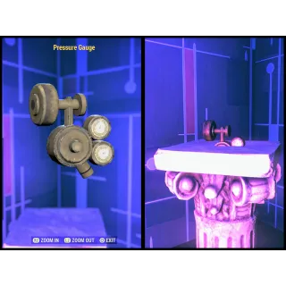 Pressure Gauge Visible Misc 