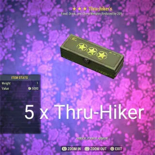 5 x Thru-Hiker Mod Box