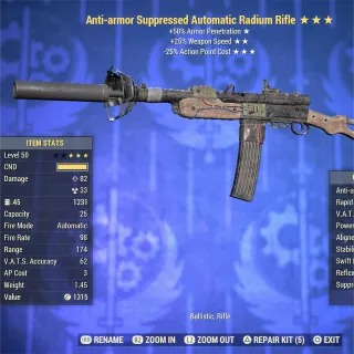 AA2525 Radium Rifle 