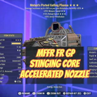 MFFR FR Gatling Plasma 