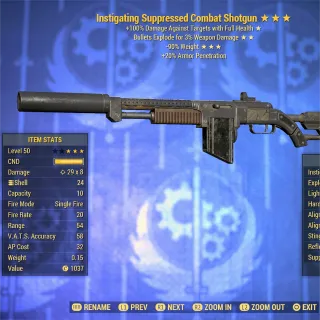 IE RW Combat Shotgun 