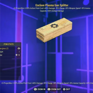Enclave Plasma Gun Splitter 