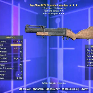 TS LD FR M79 Grenade Launcher 