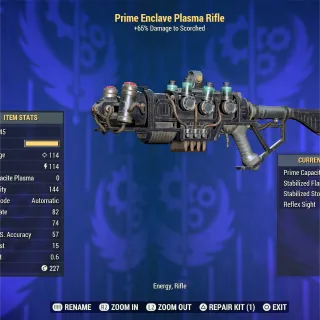 Unrolled Full Mod Enclave Stabilized Flamer 