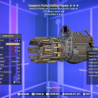 VFFR DURA Gatling Plasma 