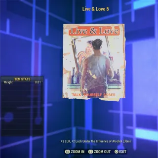 200 x Live Love 5 Magazine