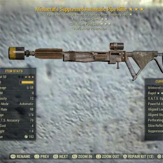 Aristocrat 2535 Automatic Pipe Rifle