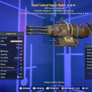 QE Ghost Pepper Shaker 