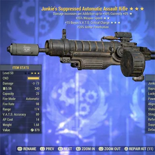 Junkie 2515 Assault Rifle AR 