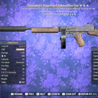 GourE 15V Submachine Gun 