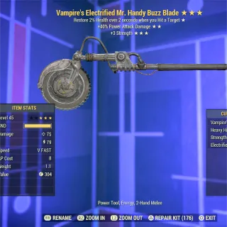 Vampire PA 3S Mr.Handy Buzz Blade 