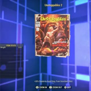 500 x Unstoppables 2 Magazine