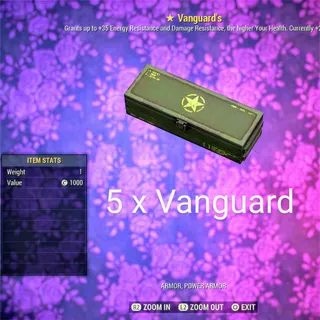 5 x Vanguard Mod Box 