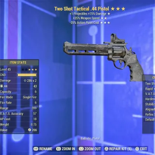 TS 2535 .44 Pistol 