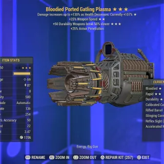 BFFR Durability Gatling Plasma Full Mod 