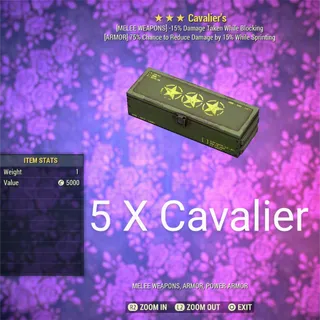 5 x Cavalier Mod Box