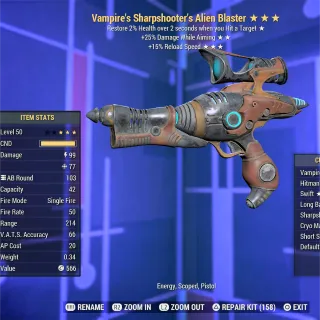 Vampire DWA FR Alien Blaster 