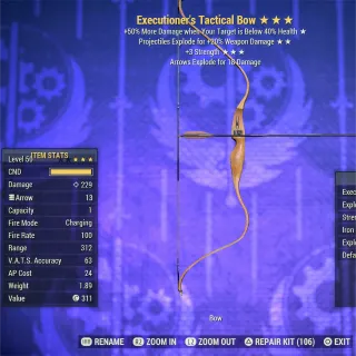 Executioner Explosive 3S Bow