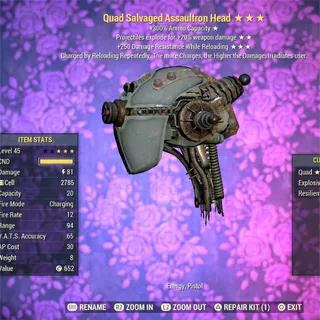 QE 500 Assaultron Head 