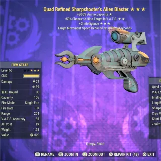 Quad VHC 3I Alien Blaster 