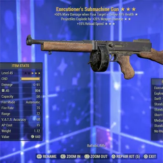 EE FR Submachine Gun 