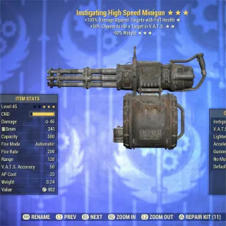 Instigating VHC RW Minigun 