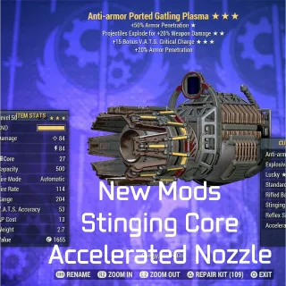 AAE 15V Gatling Plasma + New Mods 