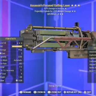 AE RW NU Gatling Laser 