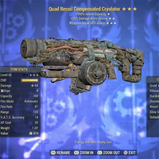 Quad DWA Dura Cryolator 