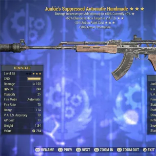 Junkie VHC 35 Handmade 