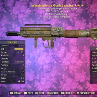 Instigating 5035 Missile Launcher 