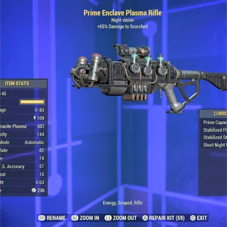 Unrolled Full Mod Enclave Stabilized Flamer 