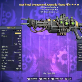 Quad LD FR Plasma Rifle 