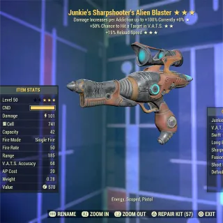 Junkie VHC FR Alien Blaster 