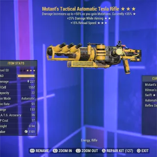 Mutant DWA FR Tesla Rifle 