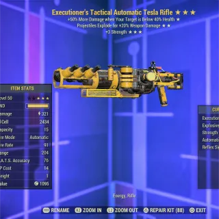 Executioner Exp 3S Tesla Rifle 