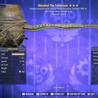 Bloodied PA 3S Tenderizer 