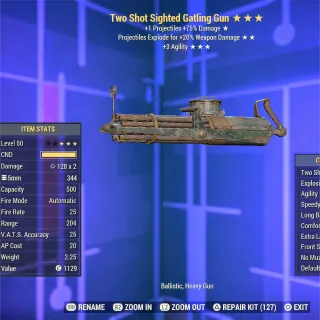 TSE 3A Gatling Gun 