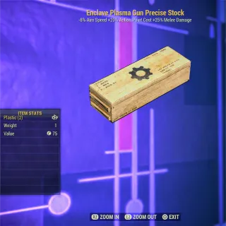 Enclave Plasma Precise Stock Mod 
