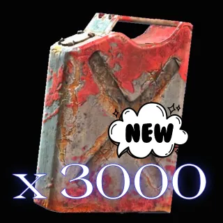 3000 X NEW Working Raid Fuel Canister 