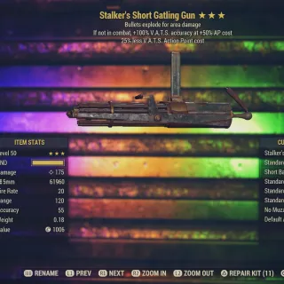 Weapon | StalE25 Gatling Gun 