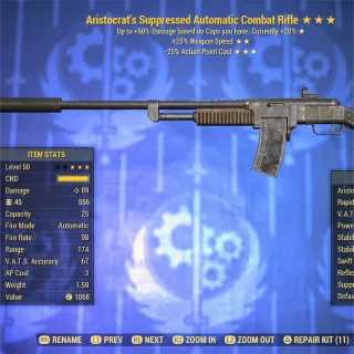 Aristocrat 2535 Combat Rifle CR 