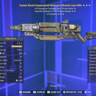 FE 3P Ultracite Laser Rifle 